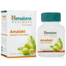 6 pack X Himalaya AMALAKI 60 Tabls,  Amla Gooseberry, Vitamin C rich Free Ship - $31.98