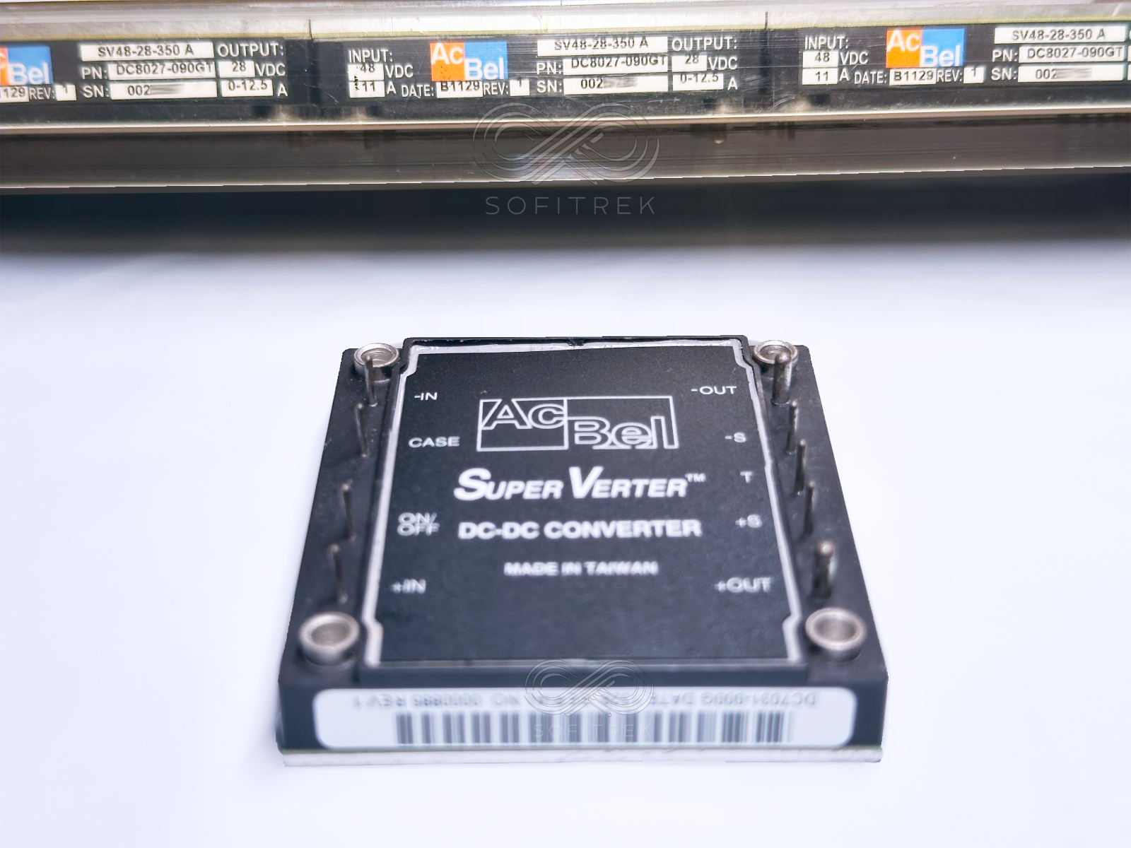 SV48-28-350 A AcBel 350W DC-DC Converter 28V Output 12.5A 48Vin SUPER VE... - $155.00