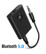 2-In-1 Bluetooth 5.0 Transmitter &amp; Receiver Stereo Music Audio Adapter T... - £17.32 GBP