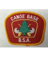 Boy Scout Northern Wisconsin Nat&#39;l Canoe Base Red Gold Green Arm Patch R... - €12,72 EUR