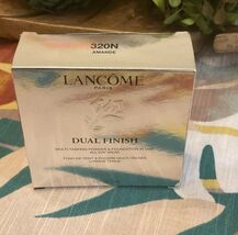 Lancôme Dual Finish Multi-Tasking Powder Foundation 320N Amande  .67 oz NEW - $38.61