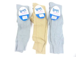 Vintage Leggs Womens Socks Size 9 - 11 Lot Of 3 - £19.78 GBP