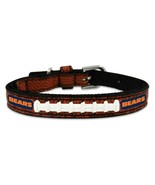 Chicago Bears Pet Collar Classic Leather Size Toy CO - $70.08 CAD