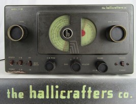 Vintage Hallicrafters S-38 Tube Ham Radio Shortwave Receiver - $93.49