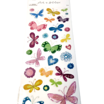 The Paper Studio glitter Butterflies, 30 pc, New 2019 - $1.97