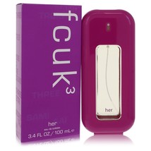 Fcuk 3 by French Connection Eau De Toilette Spray 3.4 oz for Women - £18.31 GBP