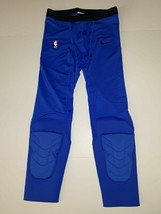 NWT nike NBA PRO HYPERSTRONG PADDED TIGHTS PANTS 3/4 royal LT/large Tall... - £28.26 GBP