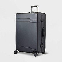 Signature Hardside Trunk Large Checked Spinner Suitcase Black - Open Story - $233.99