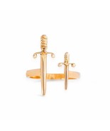 Bronze Adjustable Swords Ring - $360.95 MXN