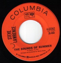 Steve Lawrence Sounds Of Summer 45 rpm Millions Of Roses Canadian Pressing - £5.53 GBP
