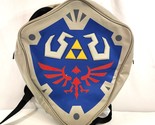 Nintendo Bioworld The Legend Of Zelda Hylian Shield Bag Backpack Soft 2015 - £26.42 GBP