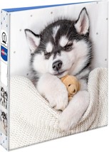 Avery Friends 3 Ring Binder, 1 Inch Round Rings, Husky Puppy - $26.31 CAD