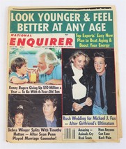 VINTAGE July 12 1988 National Enquirer Michael J Fox Kenny Rogers - £15.56 GBP