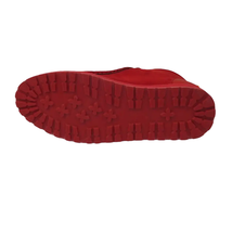 Men's TAYNO Wallabee Style Chukka Boots Soft Micro Suede MOJAVE S Red image 8