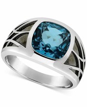 Sterling Silver London Topaz Cocktail Ring 2.5 Ct Statement Ring - £64.46 GBP
