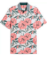 Puma Polo Golf Shirt Mens Size Medium Beautiful Game Floral New Mattr St... - $34.99