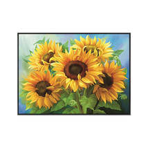 Diamond Painting Living Room Bedroom Sunflower Cross Stitch Simple Flower Sticke - $52.10+