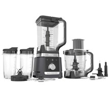 Ninja Smoothie Blender Food Processor Mixer Kitchen System With Auto Iq 1600W ~~ - £195.82 GBP