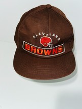 Vintage Sports Specialties Script Cleveland Browns Embroidered NFL Snapb... - $49.49