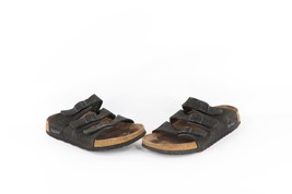 Vintage Betula Birkenstock Womens 7 Distressed Suede Leather Strap Sanda... - $646.12 MXN