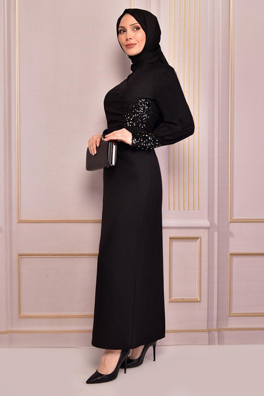 long sleeve black wrap dress What style wedding dress newdresses Color:champagne