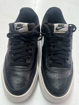 Womens Size 8 Nike Court Vision ALT LTR Black Platform Casual Shoe DM011... - $46.75