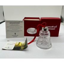 Waterford Crystal Millennium Collection Bell Ornament Year 2000 5 Toasts MIB - $27.81