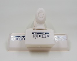 Martha Stewart Embossed Snowflake Border Edge Paper Punch Star Winter Snow - $24.99