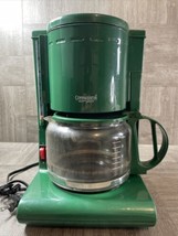 GEVALIA KAFFE by Connaisseur Home Concepts Green Coffee Maker 10 Cup GM-... - £16.81 GBP