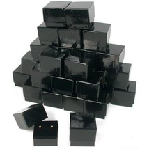 30 Black Velvet Earring Gift Box Jewelry Showcase Displays - £22.26 GBP