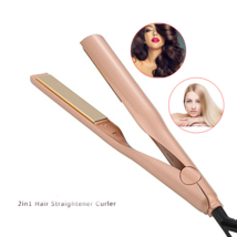 Compare To Tyme 2-IN-1 Hair Straightener Curler -- Priced Less Than Tyme Item - £27.37 GBP