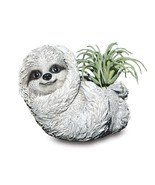 Stone Resin Mini Sloth Planter - $41.01 CAD