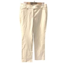WHBM Womens 6 R Legacy Sleek Boot Trouser Pants Beige Tan Bootcut - $18.80