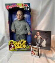 1999 Austin Powers MINI ME 18&quot; Figure Factory Sealed W/ Autograph &amp; Phot... - £157.86 GBP