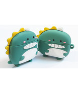 Fun Cute 3D Green Cartoon Dragon Airpod (2nd/3rd Gen) Soft Silicone Rubb... - £11.06 GBP+