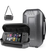 Carrying Case Compatible w Steam Deck Protective Hard Shell Travel Carry... - $45.48