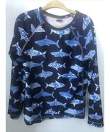 Old Navy Toddler Boy Bathing Suit Top Long Sleeves Shark  Sz 5T - €8,46 EUR