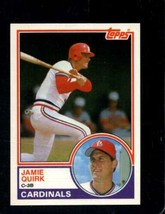 1983 Topps Traded #90 Jamie Quirk Nmmt Cardinals Nicely Centered *X97419 - £2.57 GBP