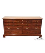 NATIONAL / MT. AIRY Solid Cherry Traditional Style 67&quot; Double Dresser 10... - £961.54 GBP