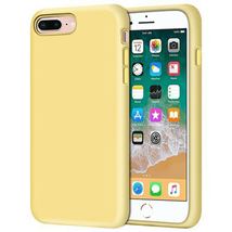 for iPhone 6/6s Liquid Silicone Gel Rubber Shockproof Case YELLOW - £4.68 GBP