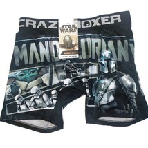 Star Wars THE MANDALORIAN Boxer Briefs Mens Size Medium Crazy Boxer The ... - £5.90 GBP