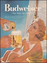 Budweiser Bud Light Beer Advertising Metal  Sign 8x12in Vintage Frogs Sp... - $24.74
