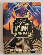 N) Empty Flair Marvel Annual Trading Card Empty Cardboard Storage Box Wolverine - £3.86 GBP
