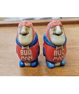 Vintage Original 1975 Budweiser BUD MAN Salt &amp; Pepper Shakers - €68,74 EUR