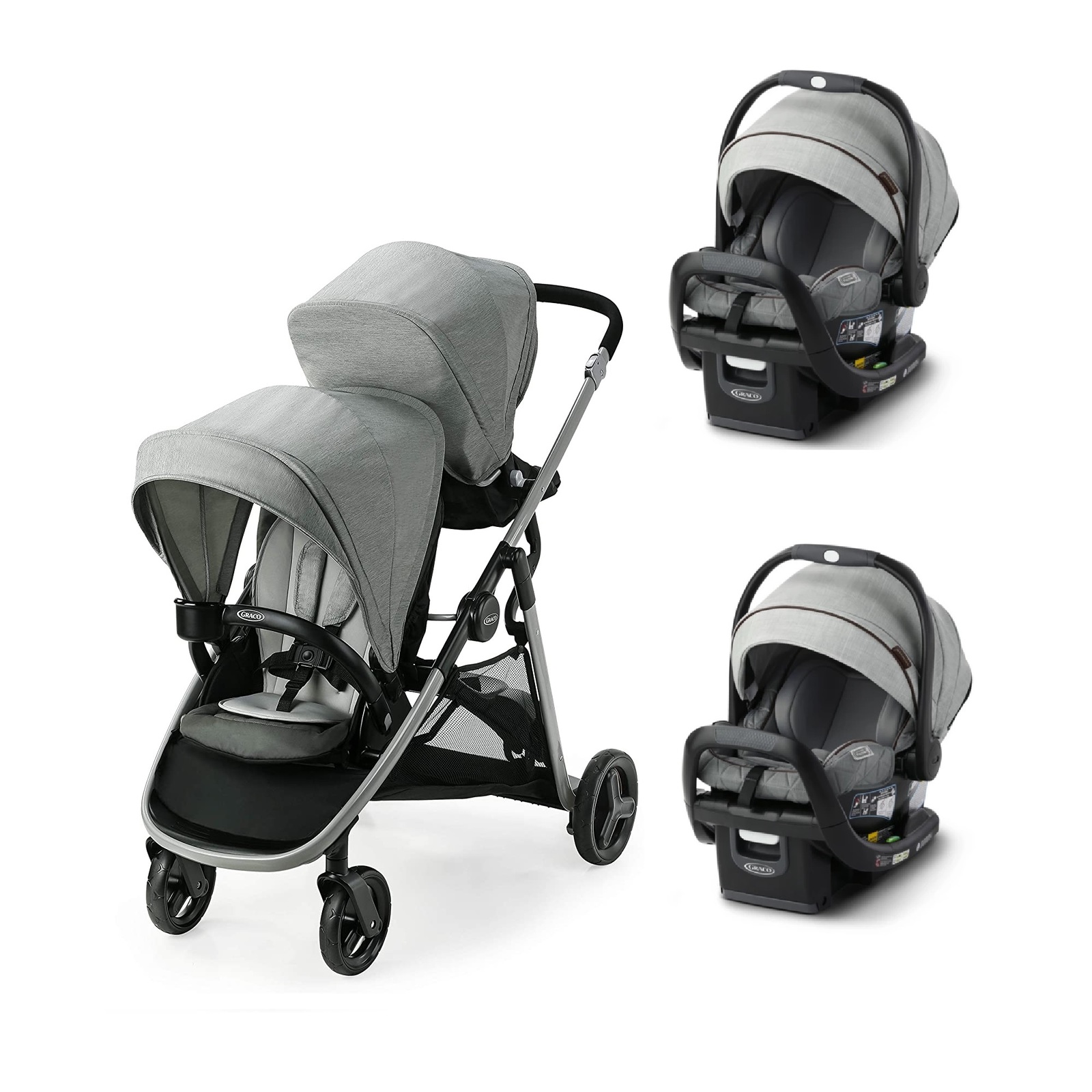 Graco double stroller travel cheap system