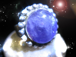 HAUNTED RING PROTECT MY MONEY FLOW INCOME GOLDEN ROYAL COLLECTION MAGICK image 2