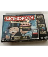 Monopoly Ultimate Banking Edition Electronic Game Board Complete 4 Playe... - $34.50 CAD