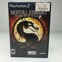 Mortal Kombat: Deception Complete W/ Case &amp; Manual PS2 PlayStation 2 - £14.96 GBP