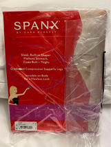 New Spanx Sheers Shaping Pantyhose Brown Built-in Tummy Shaper S6 Sz B - £12.57 GBP