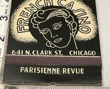 Giant Feature Matchbook  French Casino  Parisienne Revue  Chicago gmg  U... - £19.75 GBP